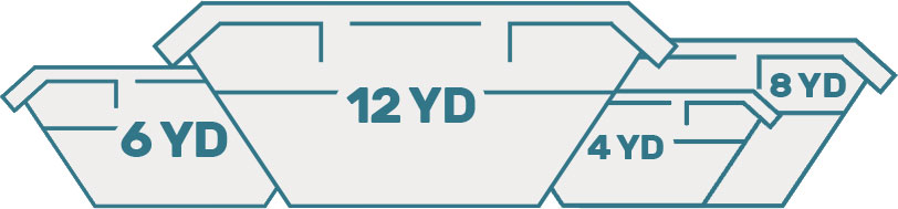 Front-line crew handling commercial waste with protective gear