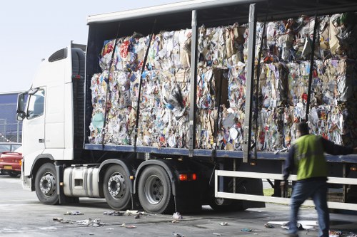 Eco-friendly disposal during Camden flat clearance