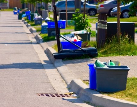 Camden builders waste being transported for disposal